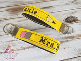 5x7 6x10 DIGITAL DOWNLOAD Pencil Key Fob Set