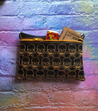 DIGITAL DOWNLOAD ITH Live Fast Leave A Pretty Corpse Skull Bag Lined and Unlined