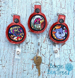 DIGITAL DOWNLOAD ITH Applique Retractable Reel Cover 3 Versions Single and Multi Files