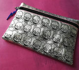 DIGITAL DOWNLOAD ITH Live Fast Leave A Pretty Corpse Skull Bag Lined and Unlined