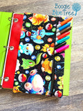 DIGITAL DOWNLOAD ITH Pencil Pouch Binder Bag 4 SIZES INCLUDED