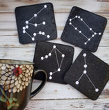 DIGITAL DOWNLOAD 4x4 Zodiac Constellation Coaster Set of 12