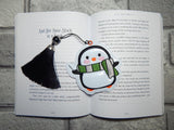 4x4 DIGITAL DOWNLOAD Penguin Ornament Bookmark 2 Versions