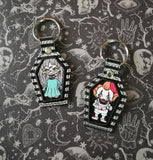 4x4 DIGITAL DOWNLOAD Applique Coffin Eyelet and Snap Tab Set