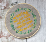 5x5 DIGITAL DOWNLOAD  4 Sizes She Saved Herself Embroidery Design