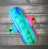 7x11 DIGITAL DOWNLOAD Shark Week 3 Sizes Included CSP Reusable Washable ITH Menstrual Pad Minor Sewing Required