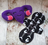 7x11 DIGITAL DOWNLOAD 3 Sizes Included CSP Reusable Washable ITH Menstrual Pad Minor Sewing Required