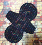 7x11 DIGITAL DOWNLOAD Shooting Star 3 Sizes Included CSP Reusable Washable ITH Menstrual Pad Minor Sewing Required