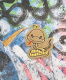 4x4 DIGITAL DOWNLOAD Cute Snake Bookmark Ornament