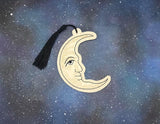 4x4 DIGITAL DOWNLOAD Crescent Moon Bookmark Ornament