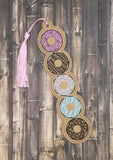 5x7 DIGITAL DOWNLOAD Donut Stack Sketchy Bookmark Ornament