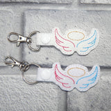 4x4 DIGITAL DOWNLOAD Infant Loss Wings Snap Tab