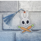 4x4 DIGITAL DOWNLOAD Sketchy Skelly Bunno Bookmark