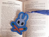 4x4 DIGITAL DOWNLOAD Sketchy Skelly Bunno Bookmark