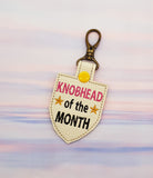 DIGITAL DOWNLOAD Knobhead of the Month Award Snap Tab