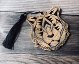 DIGITAL DOWNLOAD Geometric Tiger Bookmark