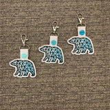 DIGITAL DOWNLOAD Geometric Bear Snap Tab