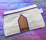 DIGITAL DOWNLOAD Alicia Clutch Applique Zipper Bag Lined and Unlined