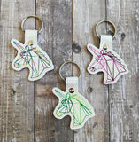 DIGITAL DOWNLOAD Geometric Unicorn Snap Tab