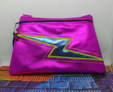 DIGITAL DOWNLOAD Thunderstruck Clutch Applique Zipper Bag Lined and Unlined