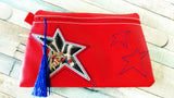 DIGITAL DOWNLOAD Stargazer Clutch Applique Zipper Bag Lined and Unlined