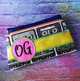 DIGITAL DOWNLOAD Susan Clutch Applique Zipper Bag Lined and Unlined