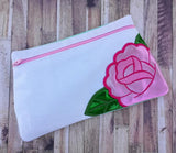 DIGITAL DOWNLOAD Jozel Clutch Applique Zippered Bag Lined and Unlined