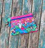 DIGITAL DOWNLOAD Origami Clutch Applique Zippered Bag Lined and Unlined