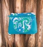 DIGITAL DOWNLOAD Jamie Clutch Applique Zippered Bag Lined and Unlined