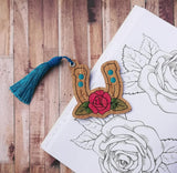 4x4 DIGITAL DOWNLOAD Horseshoe Tattoo Bookmark