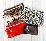 DIGITAL DOWNLOAD BLANK Clutch Zipper Bag Set Lined and Unlined