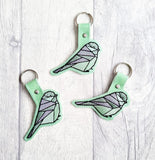 DIGITAL DOWNLOAD Geometric Song Bird Snap Tab