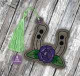 4x4 DIGITAL DOWNLOAD Horseshoe Tattoo Bookmark