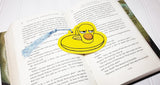 DIGITAL DOWNLOAD 4x4 Chad The Perturbed Duck Floatie Bookmark