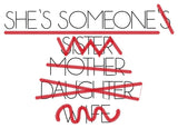 DIGITAL DOWNLOAD She Is Someone Embroidery Design 4 SIZES INCLUDED