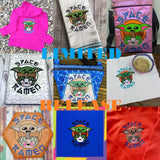 DIGITAL DOWNLOAD Space Ramen Baby Fill and Sketchy Embroidery Design Set 5 SIZES