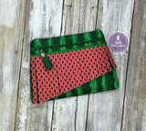 DIGITAL DOWNLOAD Vicky Fringe Clutch Applique Zipper Bag Lined and Unlined