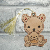 DIGITAL DOWNLOAD 4x4 Kangaroo Bookmark