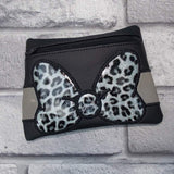 DIGITAL DOWNLOAD Applique Bow Zipper Bag Lined and Unlined