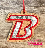 DIGITAL DOWNLOAD Applique Alphabet Ornament Bookmark Set 26 DESIGNS INCLUDED