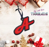 DIGITAL DOWNLOAD Applique Alphabet Ornament Bookmark Set 26 DESIGNS INCLUDED