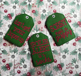 DIGITAL DOWNLOAD 4x4 Gift Tag Trio