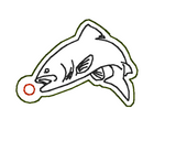 5x7 DIGITAL DOWNLOAD Fishing Pole With 2 Tag Along Charms Included